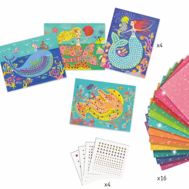 Djeco Mosaïque<Mosaïques "Le Chant Des Sirenes" Art Au Numero 9423