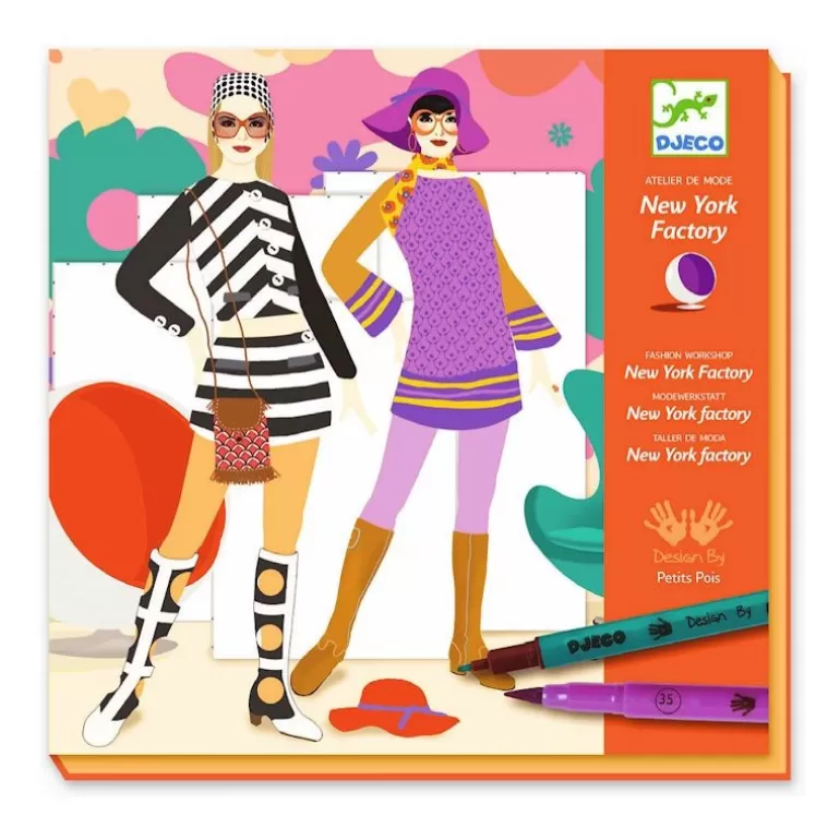 Djeco Dessin, Peinture, Coloriage<New York Factory, Atelier De Mode Djo8735