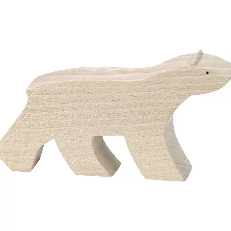 VILAC Jouets D'éveil, Hochets<Pack Figurines D'Animaux En Bois De Pompon, 9103