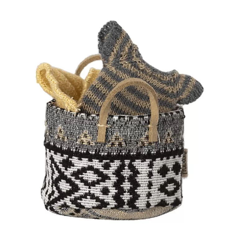 Maileg Maison De Poupee En Bois<Panier En Tissu Miniature