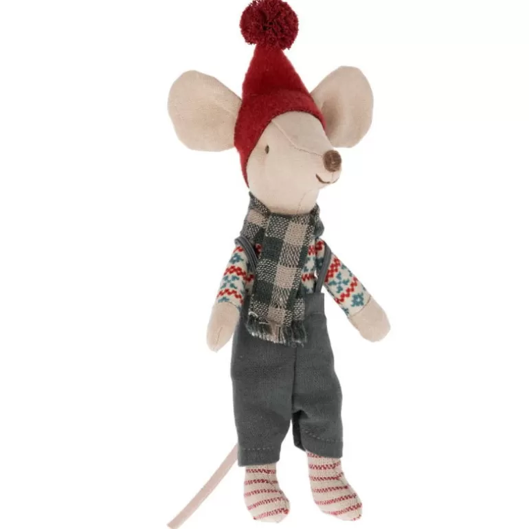 Maileg Maison De Poupee En Bois<Papa Souris De Noel