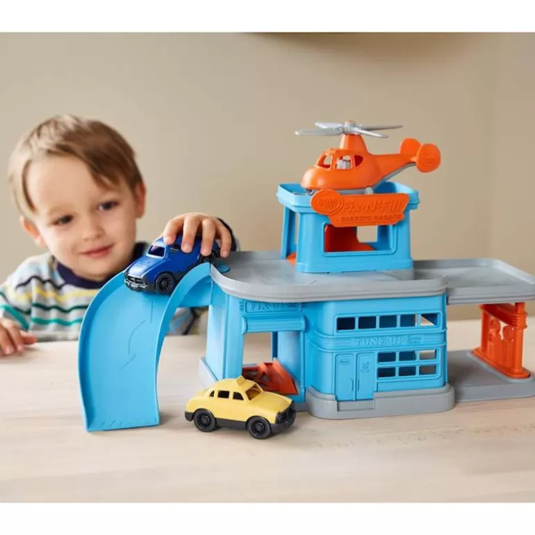 Green Toys Jouets Garage, Voitures<Parking Garage