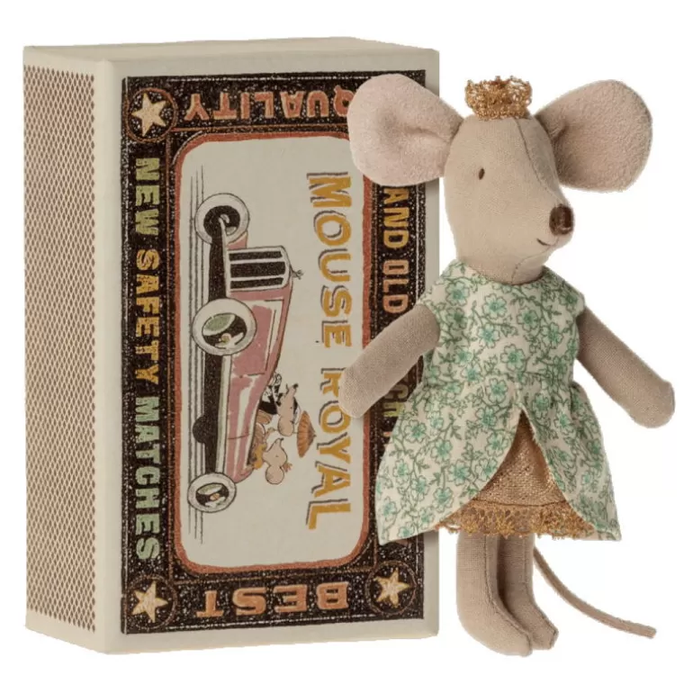 Maileg Maison De Poupee En Bois<Petite Souris Princesse Dans Sa Boite