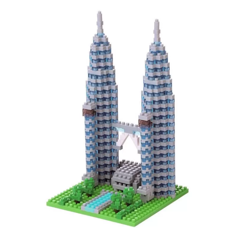 nanoblock Jeux De Construction<Petronas Twin Towers