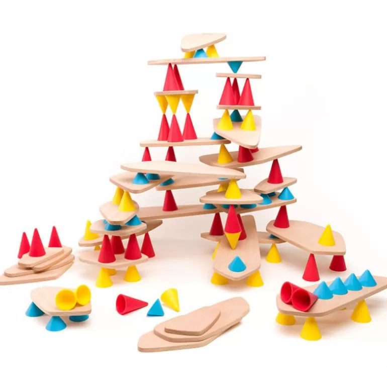 OPPI Jeux De Construction<Piks Jeu De Construction Et D'Equilibre - Kit Education 128 Pieces