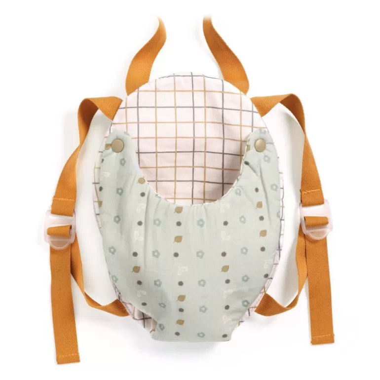 Djeco Poupées, Peluches<Porte Bebe 'Blue Gray' Accessoire Pour Poupee Pomea De 7840