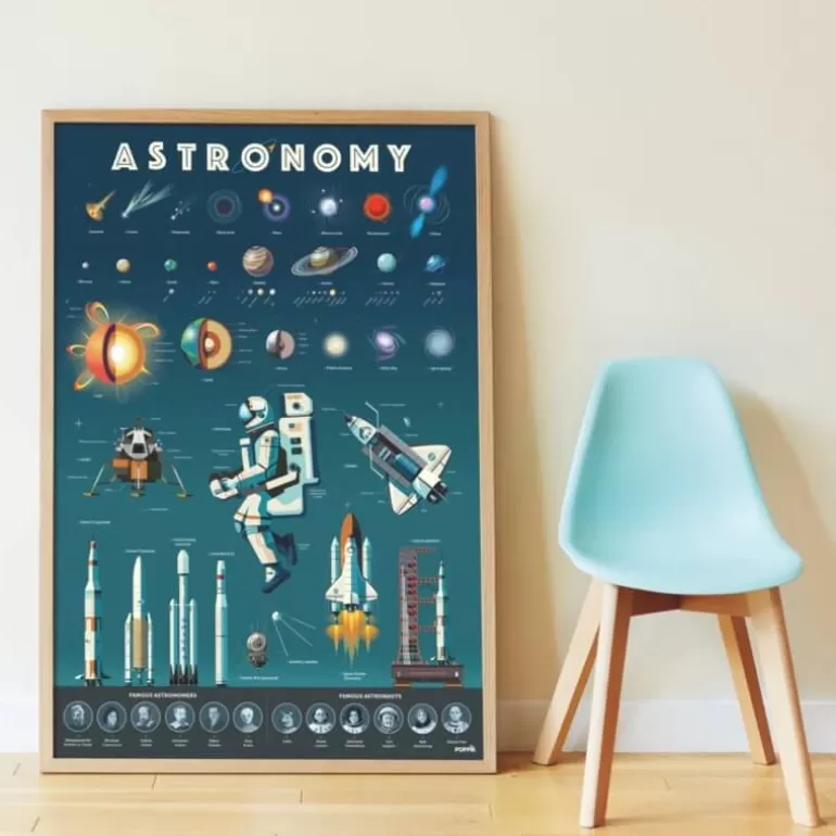 POPPIK Jeux, Puzzles Et Stickers Poppik<Poster En Stickers "Astronomie"