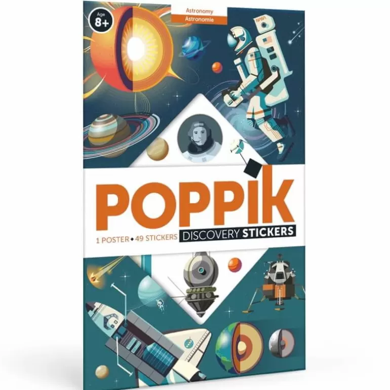 POPPIK Jeux, Puzzles Et Stickers Poppik<Poster En Stickers "Astronomie"