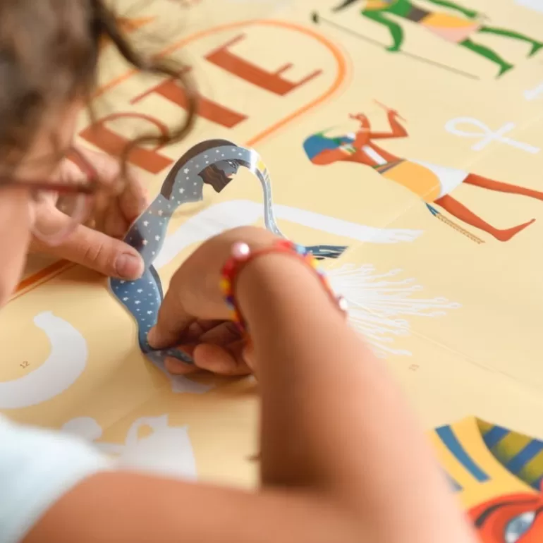 POPPIK Jeux, Puzzles Et Stickers Poppik<Poster En Stickers "Egypte Antique"