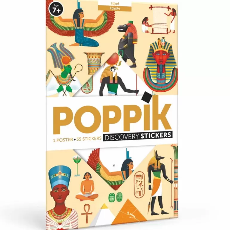POPPIK Jeux, Puzzles Et Stickers Poppik<Poster En Stickers "Egypte Antique"