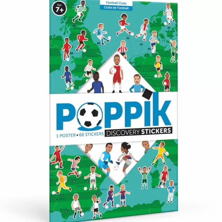 POPPIK Jeux, Puzzles Et Stickers Poppik<Poster En Stickers "Football"