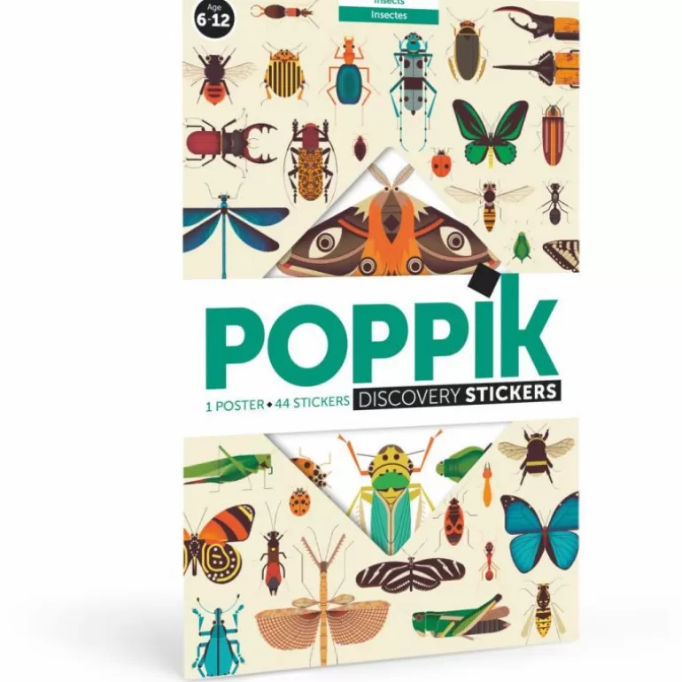 POPPIK Jeux, Puzzles Et Stickers Poppik<Poster En Stickers "Insectes"