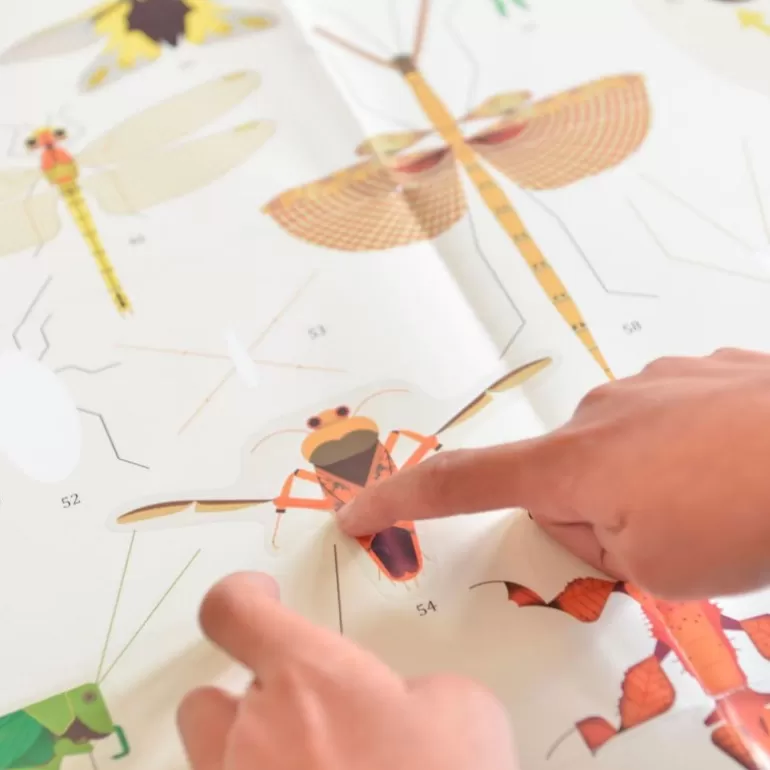 POPPIK Jeux, Puzzles Et Stickers Poppik<Poster En Stickers "Insectes"