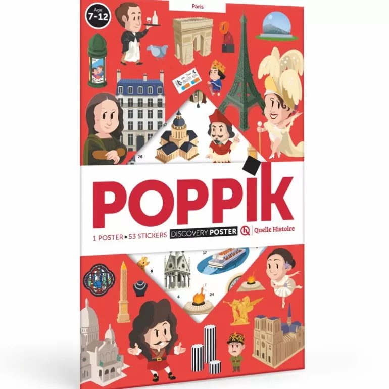 POPPIK Jeux, Puzzles Et Stickers Poppik<Poster En Stickers "Paris"