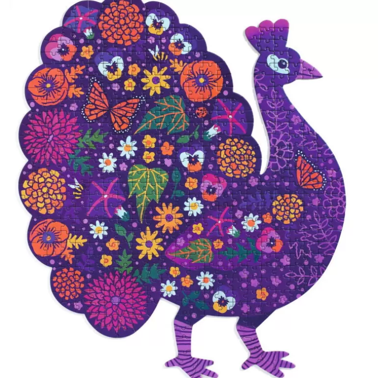 Djeco Puzzles Djeco<Puzzle Puzz'Art Paon 500 Pcs 7669