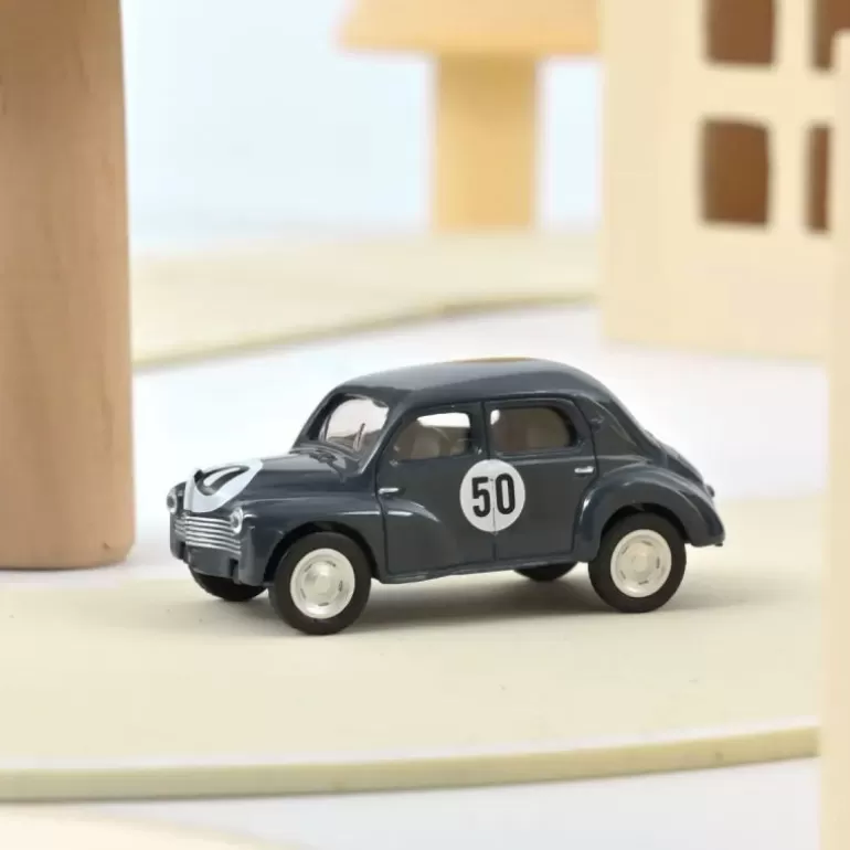 NOREV Jouets Garage, Voitures<Renault 4Cv Racing N°50 24H Du Mans 1951, Voiture 1/64