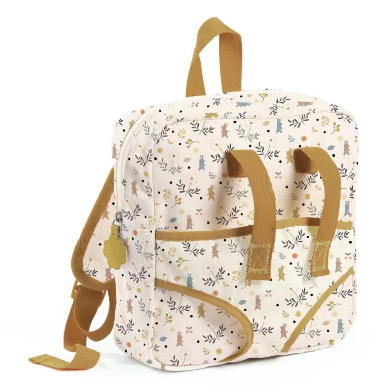 Djeco Poupées, Peluches<Sac A Dos Porte Bebe, Accessoire Pour Poupee Pomea De 7783
