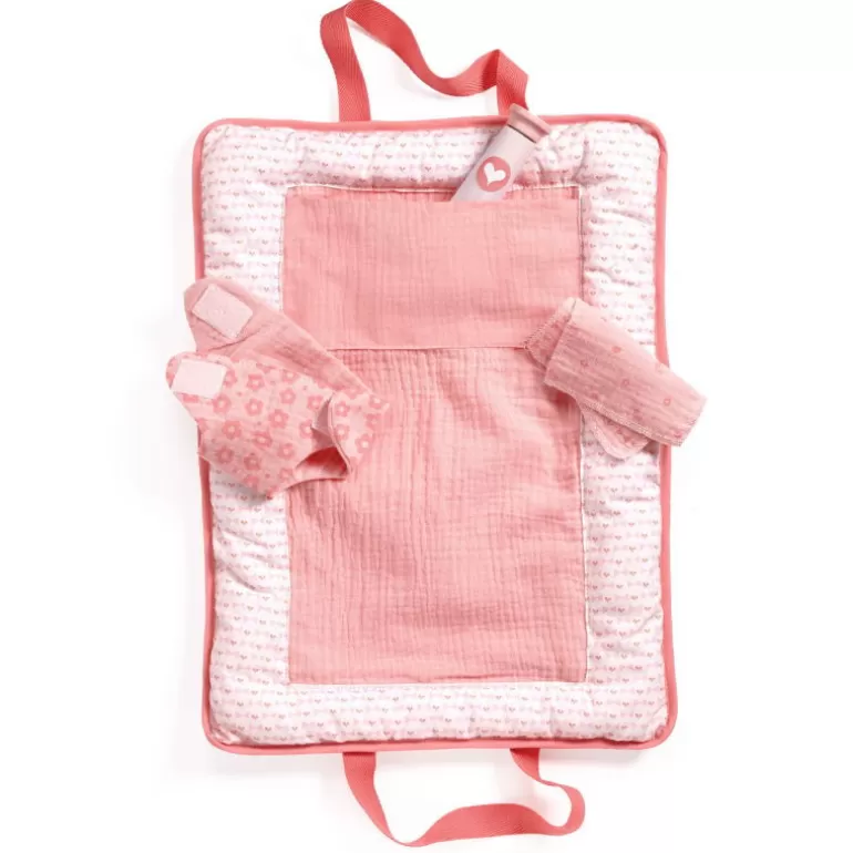 Djeco Poupées, Peluches<Sac A Langer 'Pink Peak' Accessoire Pour Poupee Pomea De 7850