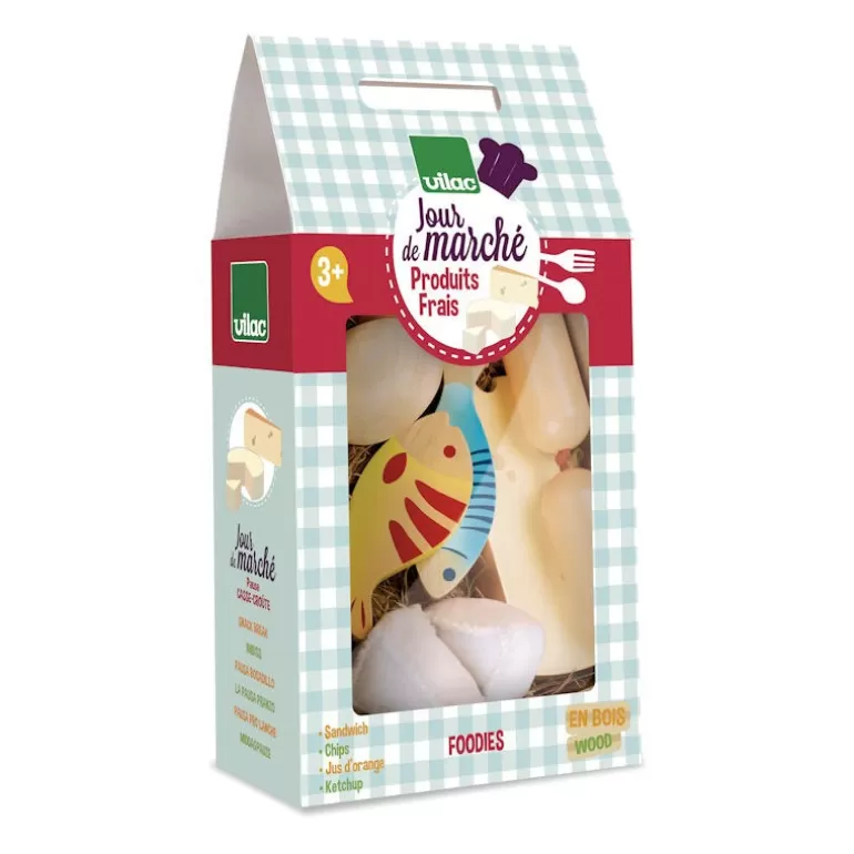 VILAC Jouets Cuisine, Dînette<Set De Produits Frais 'Jour De Marche' 8104