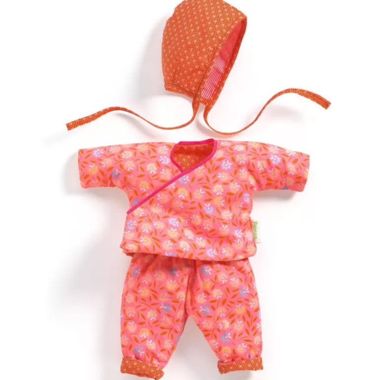 Djeco Poupées, Peluches<Tenue Petunia, Vetement De Poupee Petit Pan Pour Pomea De 7752