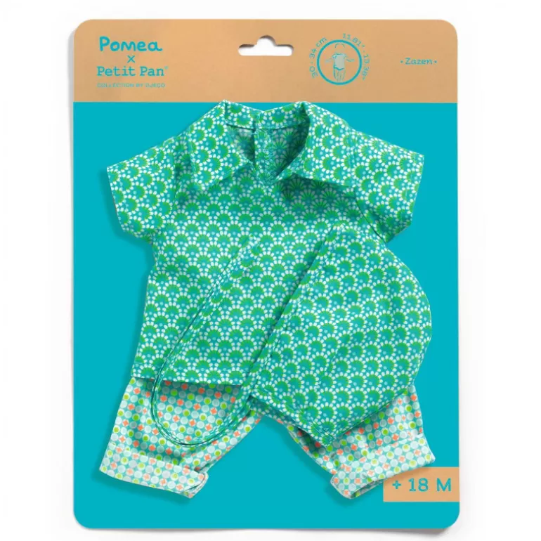 Djeco Poupées, Peluches<Tenue Zazen, Vetement De Poupee Petit Pan Pour Pomea De 7755