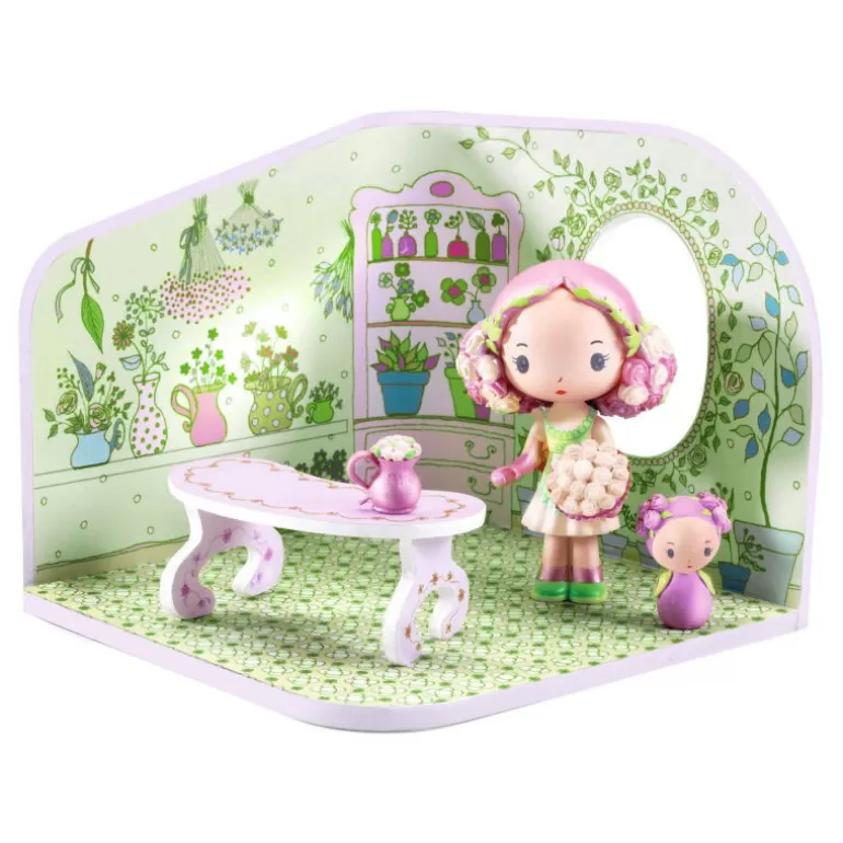 Djeco Tinyly Djeco<Tinyshop De Rosalie, Maison Pour Figurine Tinyly De 6954