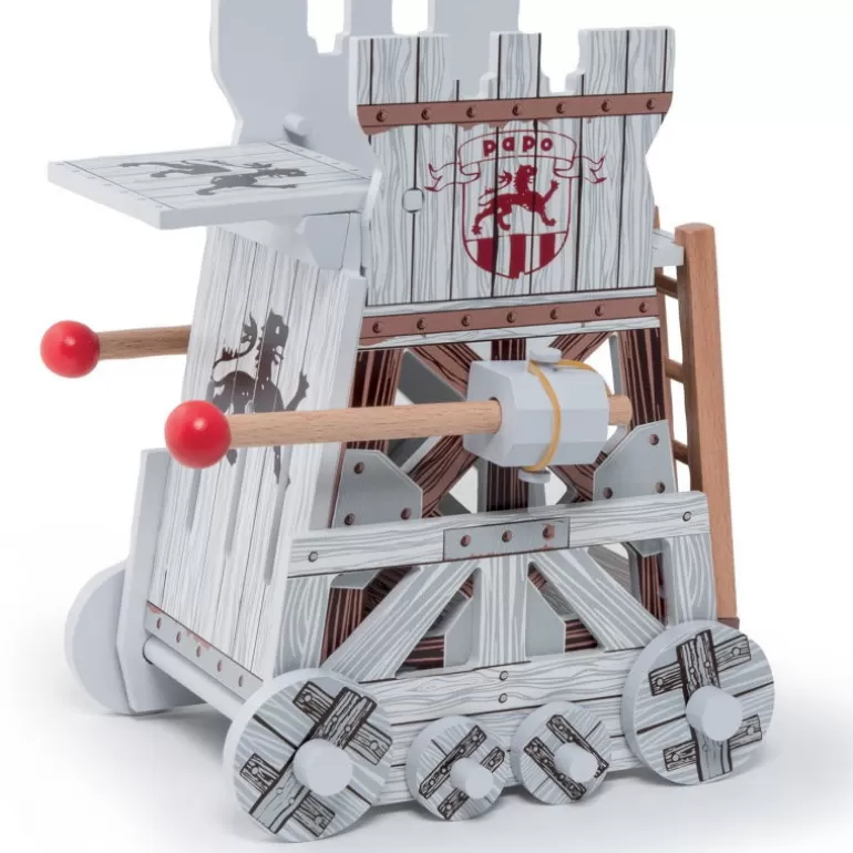 Papo Figurines Papo<Tour D'Assaut, Jouet En Bois Pour Château Fort Et Chevaliers 60003