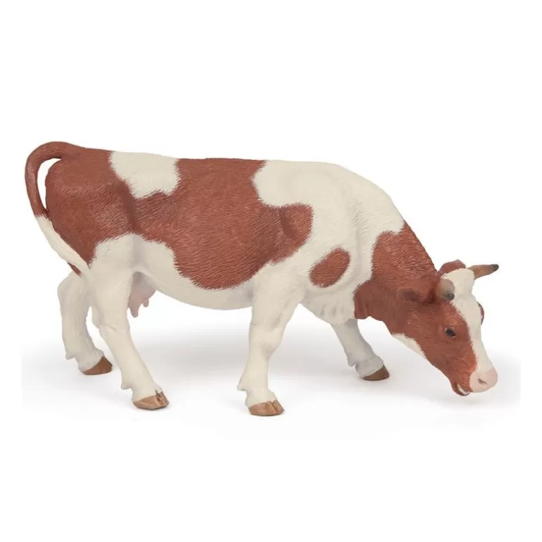 Papo Figurines Papo<Vache Simmental Broutant, Figurine 51147