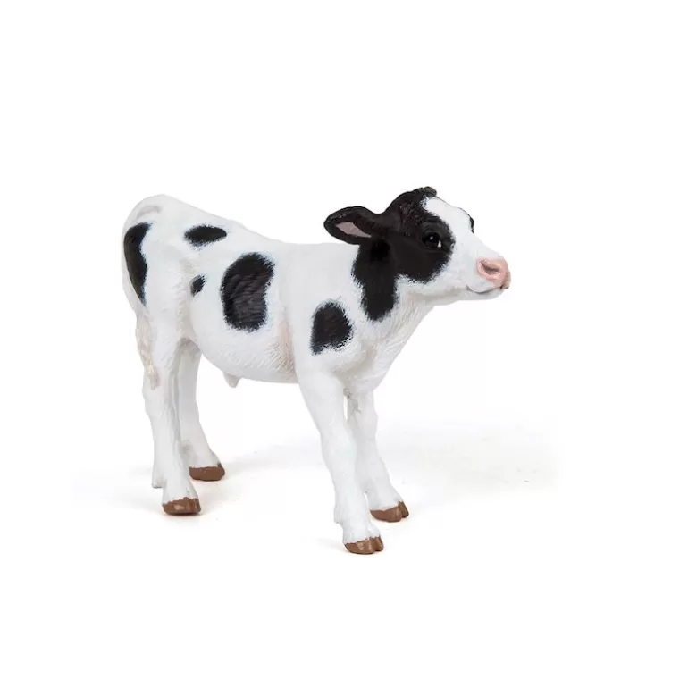Papo Figurines Papo<Veau Noir Et Blanc, 51149