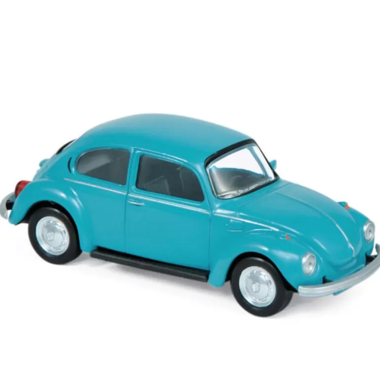 NOREV Jouets Garage, Voitures<Volkswagen Coccinelle Bleue 1973 1-43Eme