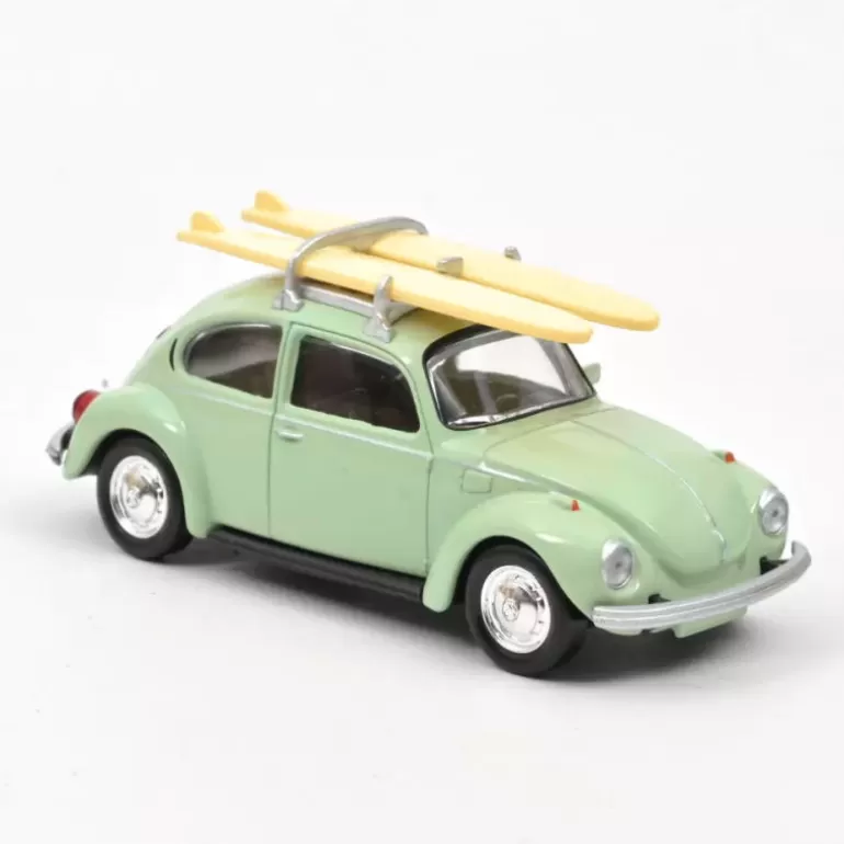 NOREV Jouets Garage, Voitures<Volkswagen Coccinelle Verte 1973 1-43Eme