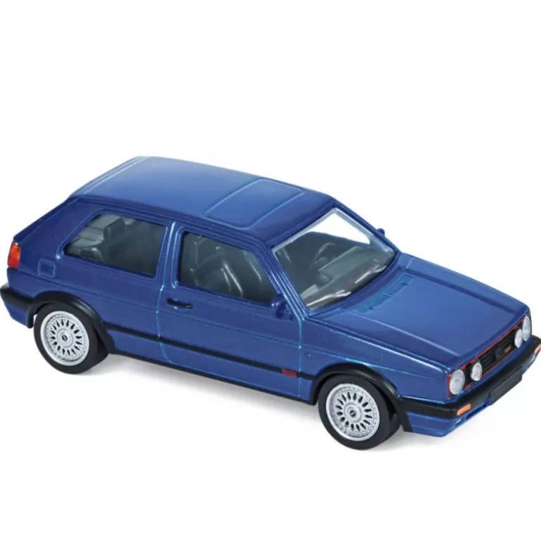 NOREV Jouets Garage, Voitures<Volkswagen Golf Gti G60 Bleu 1990 1-43