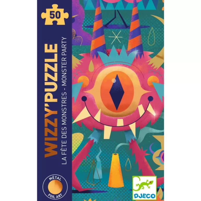 Djeco Puzzle Djeco<Wizzy' Puzzle "La Fete Des Monstres" 50 Pcs 7020