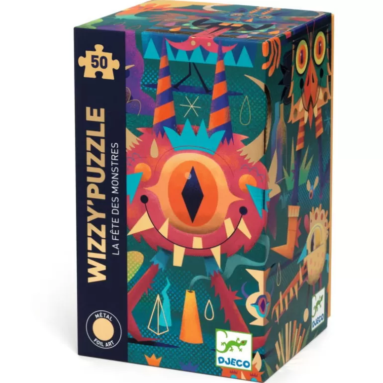 Djeco Puzzle Djeco<Wizzy' Puzzle "La Fete Des Monstres" 50 Pcs 7020